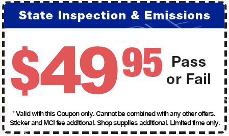 State Inspection Coupon